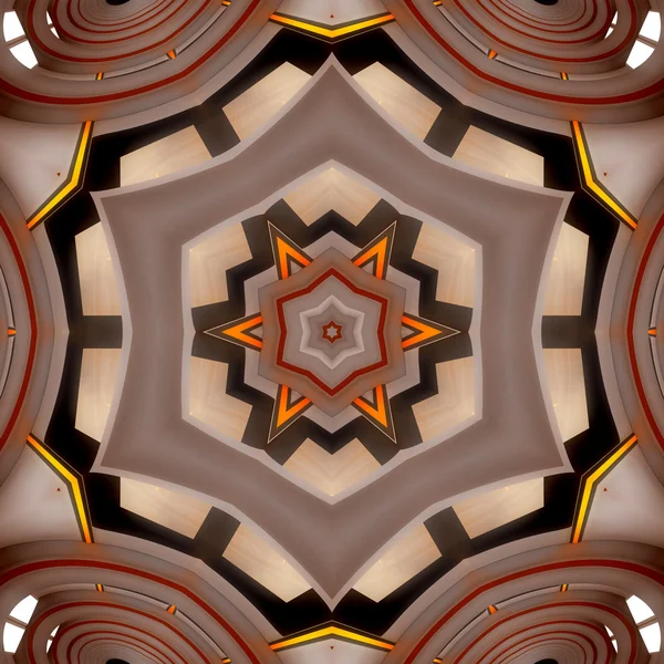 Padrão abstrato mandala — Fotografia de Stock