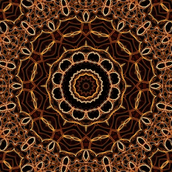 Padrão de mandala abstrato fundo — Fotografia de Stock