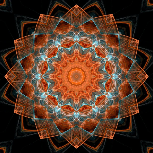 Abstrakter Hintergrund Mandala-Muster — Stockfoto