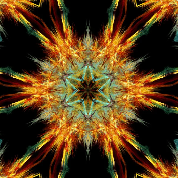 Abstrakter Hintergrund Mandala-Muster — Stockfoto