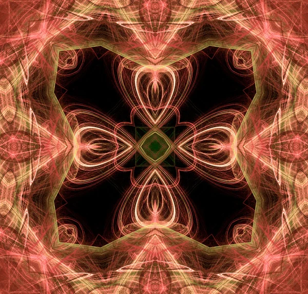 Mandala mit abstrakten Mustern — Stockfoto
