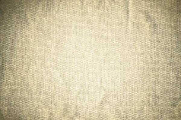 自然なリネンの質感 独特の魅力的な質感を持つ抽象的なデザインの背景 サッククロスの質感 ヴィンテージホワイトサック柄キャンバス — ストック写真