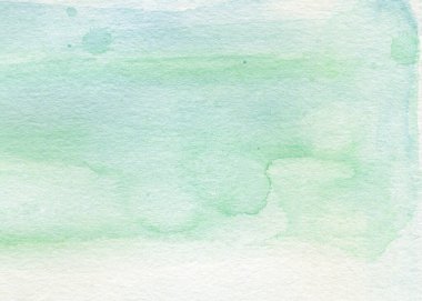 Soyut pastel suluboya kağıt arka plan. Yumuşak renkler ıslak efekt el çizimi akvaryum dokusu.