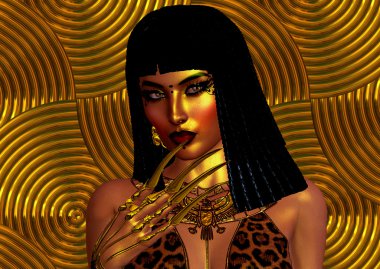 Yüzünü, Mısır kadın kapatmak.