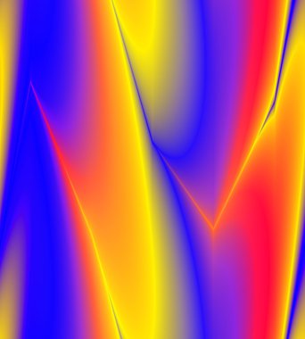 Renkli, hareketli arka plan dalga desenli.