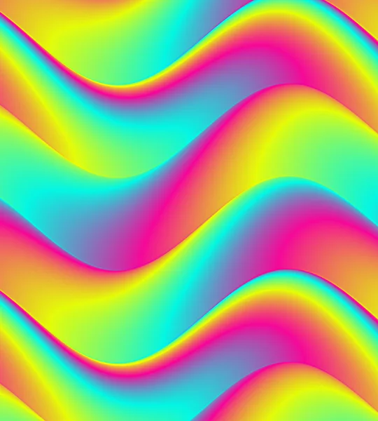 Fondo colorido y abstracto con patrón de onda. Fondo de pantalla de color arco iris . —  Fotos de Stock