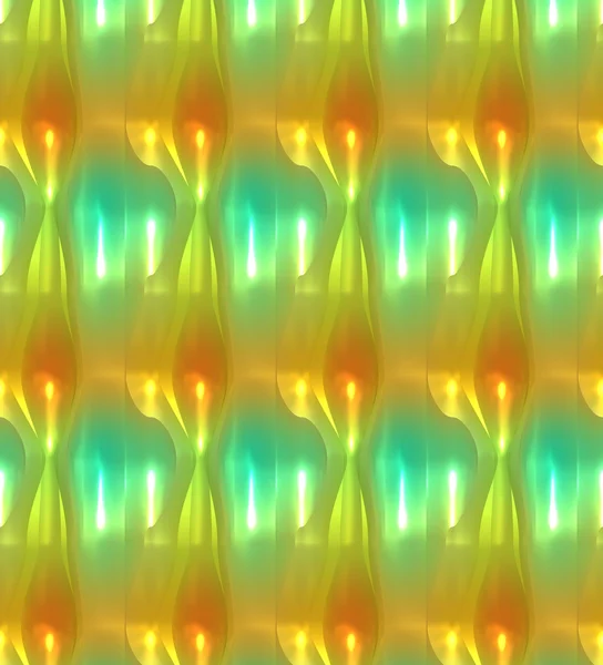 Green and yellow glowing abstract background in unique pattern. — Stock Photo, Image