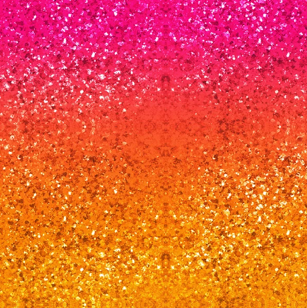 Glitter background in gold, red, pink and yellow. Abstract digital art textured backdrop. — Stock Photo, Image