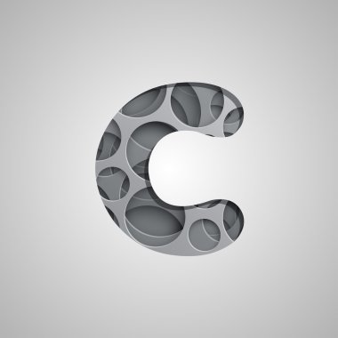 Katmanlı karakter bir yazı kümesi