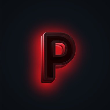 Gerçekçi neon karakter