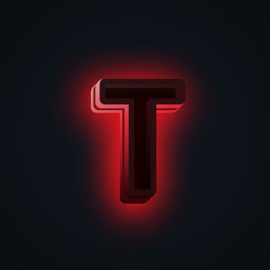 Gerçekçi neon karakter