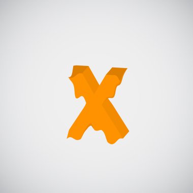 Turuncu erime X karakter