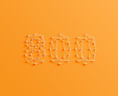 Pins ve satırları tarafından yapılan bir sayı