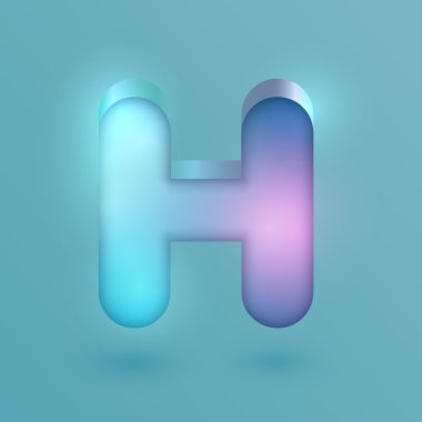 3D s gerçekçi neon karakter
