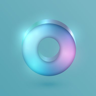 3D o gerçekçi neon karakter