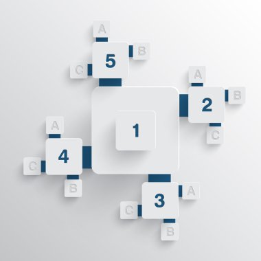 İş Infographic arka plan