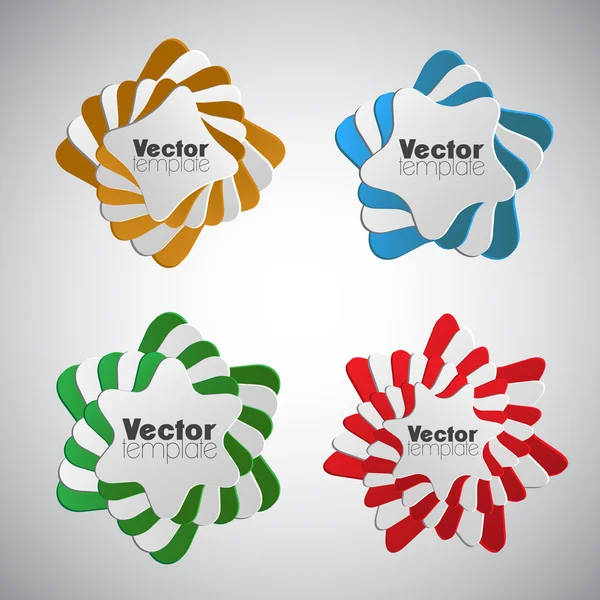 Abstrakt infographic element — Stock vektor