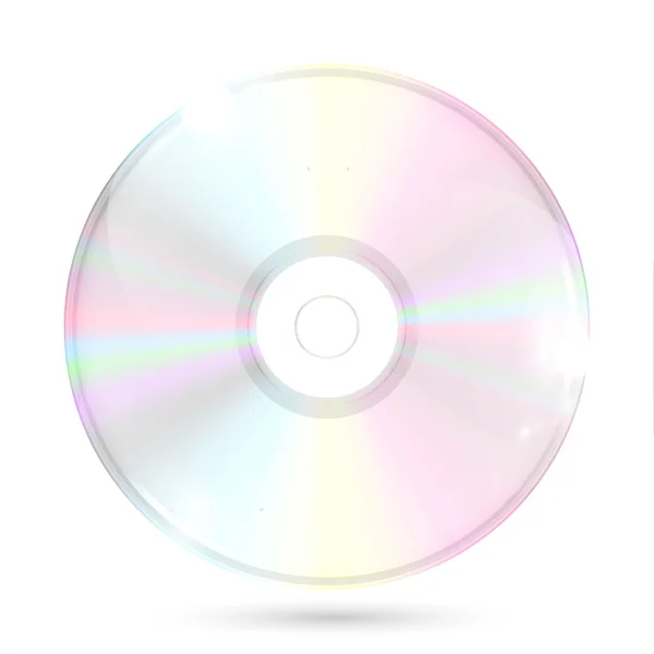 DVD CD realistico — Vettoriale Stock