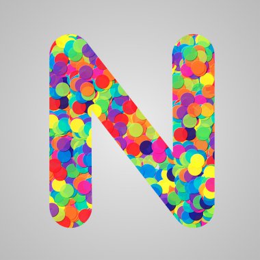 Renkli mektup çevrelerin tarafından