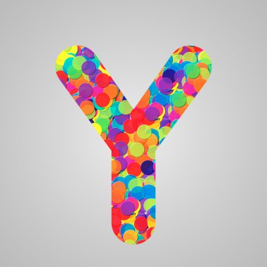 Renkli mektup çevrelerin tarafından