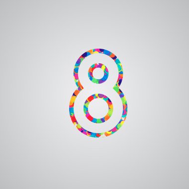 Renkli sayı işareti