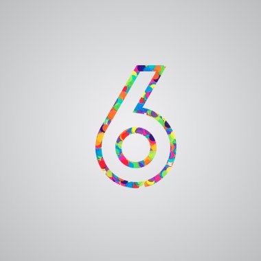 Renkli sayı işareti