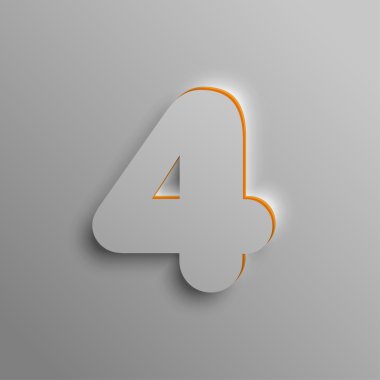 Gerçekçi 3d yazı tipi