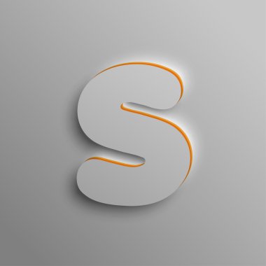 Gerçekçi 3d yazı tipi