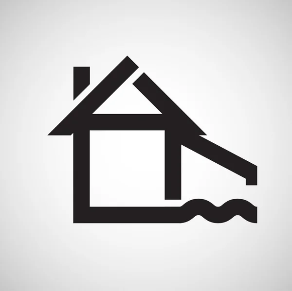Illustration d'icône de maison — Image vectorielle