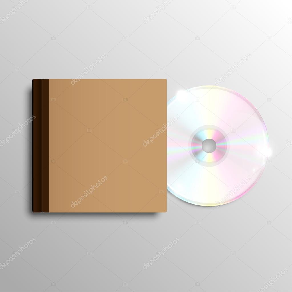 Brown CD case