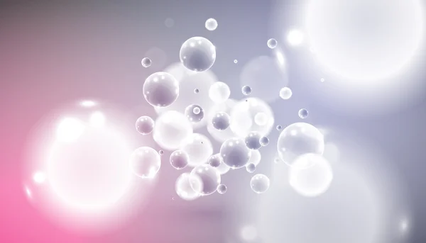 Kleurrijke bubbels backgroung — Stockvector