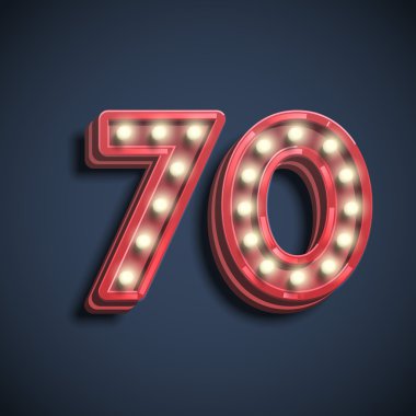 yetmiş neon ile elektrikli ampul sayısı