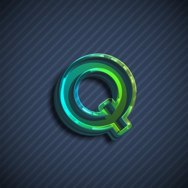 Cam gibi gerçekçi mektup yazı tipi