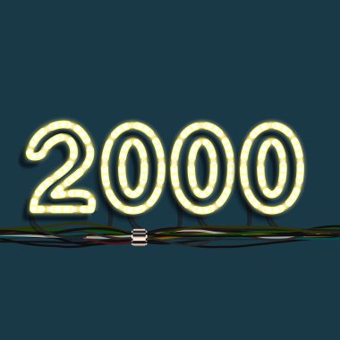 Neon garland numarası