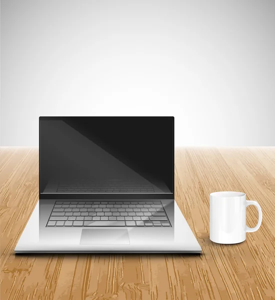 Realistic office desktop Stock Vector Image by ©Seby87 96354828