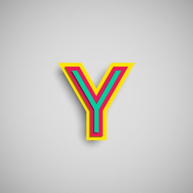 Tipografi mektup kağıt kesme