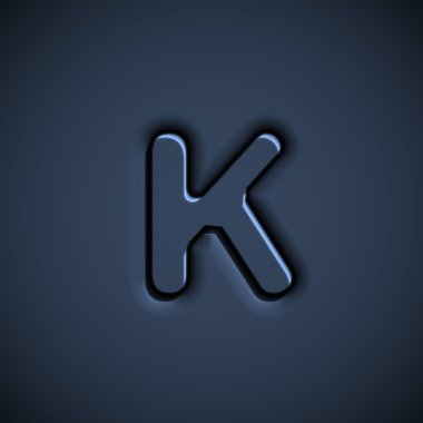 Mavi basılı mektup