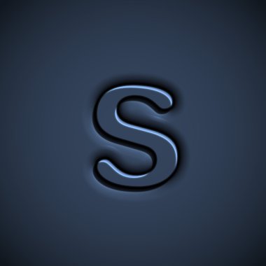 Mavi basılı mektup