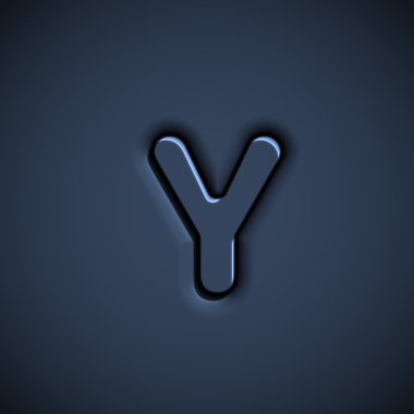 Mavi basılı mektup