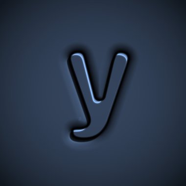 Mavi basılı mektup