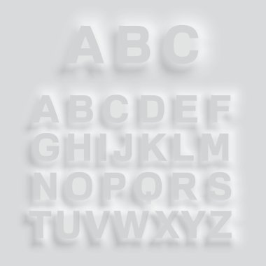 Gerçekçi yazı tipi işaretleri