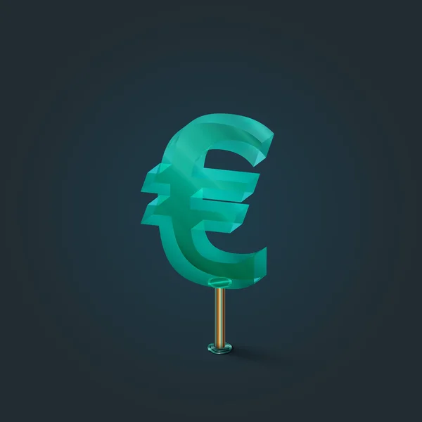 Zöld design szimbólum — Stock Vector