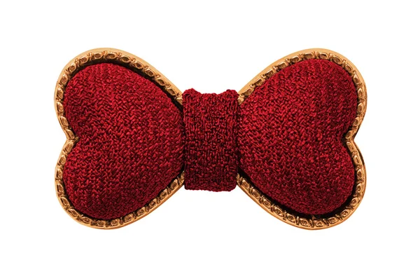 Red bow tie — Stock Photo, Image