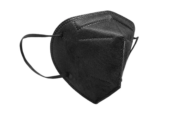 Beschermend Gezichtsmasker Vervuiling Masker Witte Achtergrond Met Clipping Pad — Stockfoto