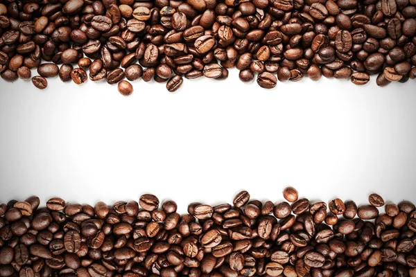 Kahve çekirdekleri çizgili — Stok fotoğraf