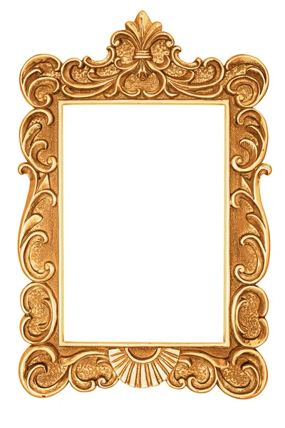 Golden antique frame — Stock Photo, Image