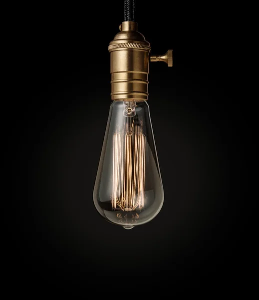 Ampoule type Edison incandescente vintage — Photo