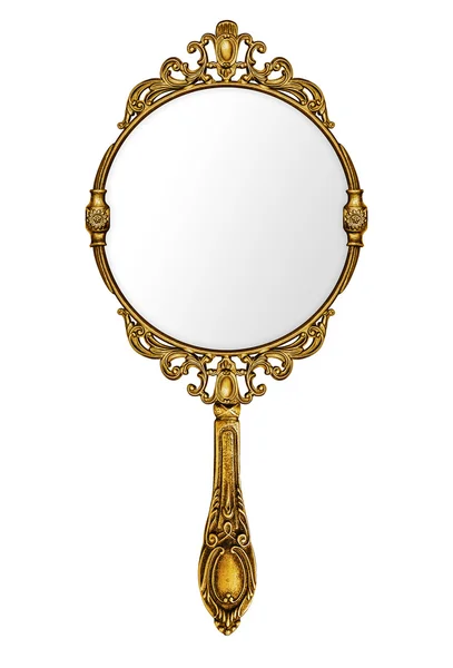 Vintage hand mirror — Stock Photo, Image