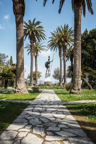 Estátua de Aquiles — Fotografia de Stock