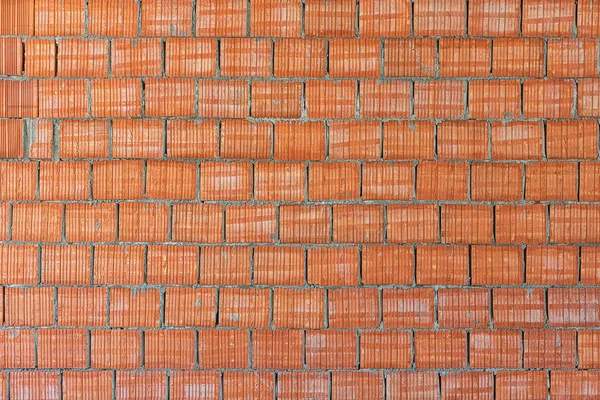 Closeup of perforated clay blocks — Stock Photo, Image